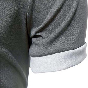 Camiseta Polo Deportiva Transpirable para Hombre, Casual, de Manga Corta, Corte Ajustado, para Golf, de Algodón, Corte Regular - Product Image 3