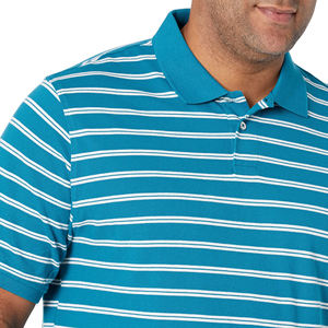 Polo pour homme sur mesure OEM, couleur unie haut de gamme, coton d'été, vente en gros en vrac - Product Image 4