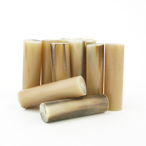 Rouleau de corne de buffle écologique de haute qualité, solide et bien poli, style animalier classique de luxe pour la fabrication artisanale indienne - Product Image 2