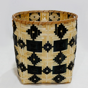 Juego de 3 Cestas Organizadoras de Ropa Tejidas de Bambú, Personalizadas con Asas, Diseño Moderno para Almacenamiento de Herramientas - Product Image 5