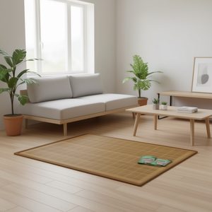 Alfombra de Bambú Ecológica de 40x60cm, Producto de Suelo Sostenible de Instalación Flotante, ALFOMBRA DE BAMBU - Product Image 3