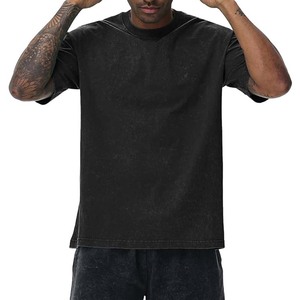 Camisetas Personalizadas de Alta Calidad para Hombre, Hechas a Medida, con Estampado de Transferencia Térmica, Color Sólido, Diseño Liso, Tallas Grandes - Product Image 3
