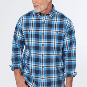 Camisa de Franela a Cuadros Casual Personalizada para Hombre, Elegante y Duradera, para el Trabajo o el Fin de Semana - Product Image 6