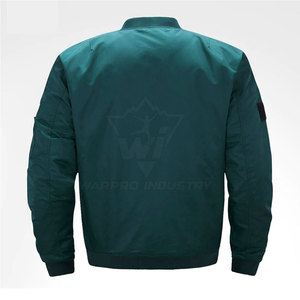 Basic Bomber <b>Jacket</b> For <b>Men</b> Smooth Fabric Comfortable Fit Simple Design <b>Light</b> Warm Outerwear For Everyday Wear - Product Image 2