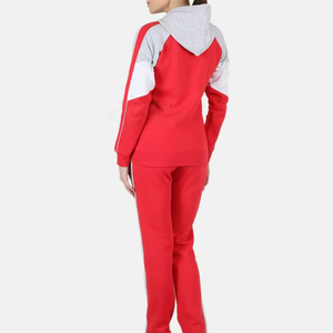 Conjunto Deportivo Informal de Alta Calidad para Mujer, Sudadera con Capucha y Pantalones Deportivos, Conjuntos de Color Sólido para Mujer - Product Image 4
