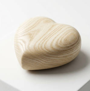 Heart Shaped <b>Pet</b> <b>Urn</b> Black Polyresin Modern Design Small Size for <b>Pet</b> or Infant Memorial - Product Image 3