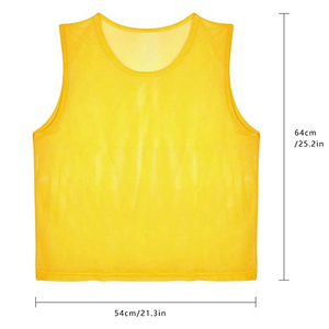 Chalecos Deportivos de Malla Personalizados Baratos para Baloncesto, Fútbol, Entrenamiento, Petos Reversibles de Fútbol - Product Image 2