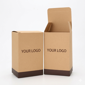 Boîtes en carton ondulé verni recyclables pour l'emballage durable des boissons, présentoirs écologiques pour produits de vente au détail - Product Image 3
