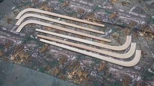 Bâtons de hockey sur roulettes pour jeunes en bois avec tressage en fibre de verre, modèle Ews0006, fabriqués par Eoin Winston Sports, emballage Sialkot Pakistan - Product Image 2