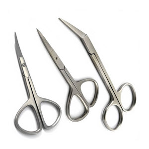 Ciseaux à cuticules professionnels 3 pièces, étanches, écologiques, pour l'art des ongles, coupe-ongles longs, manucure, pédicure, en acier inoxydable - Product Image 3