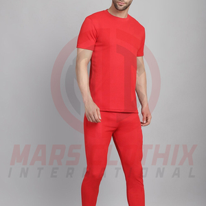 Top Seller Two Piece Casual T Shirt And Trouser Set 2026 New Style Printed Cotton Fleece Men Summer <b>Tracksuit</b> - Product Image 5