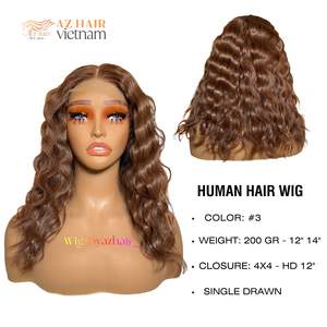 Grado 12A Extensiones de cabello humano vietnamita crudo Paquetes de cabello crudo suave Colores personalizados Donantes Peluca de estilo libre - Product Image 4