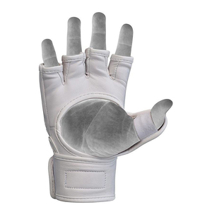 Guantes Profesionales de MMA de Cuero Genuino de 4oz, Unisex para Adultos, Transpirables, para Artes Marciales Mixtas - Product Image 2