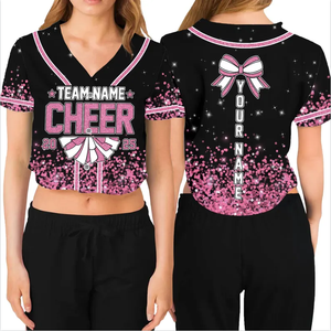 Conjunto de Disfraz de Animadora Premium para Mujer, Top Corto con Pedrería, Falda Plisada, Ropa de Baile para Actuaciones, Venta al Por Mayor - Product Image 2