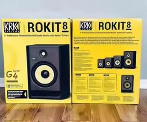 ลำโพง 2026 Krk Rp8 8 G4 Professional Bi-amp 8 นิ้ว กำลังขับ 200 วัตต์ ตัวเครื่องโลหะ สำหรับสตูดิโอ รับประกัน 2 ปี - Product Image 2