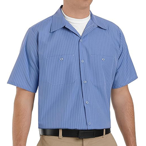 Oem Custom Cotton Hi-Vis Two-Tone Drill <b>Work</b> Shirt Button-Up Safety Industrial Use <b>Work</b> wear <b>Waterproof</b> Anti-Cut Soft Fabric - Product Image 4