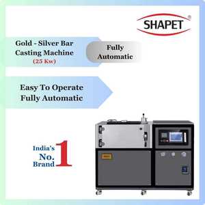 Machine de Coulée sous Vide BarCast avec Finition Sans Bulles 45 kW, Refroidissement Automatique Or et Argent pour Raffineries Métallurgiques - Product Image 4
