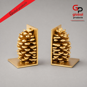 Porta Libros de Diseño Moderno con Acabado Dorado de Alta Gama, Hecho a Mano con Calidad Premium, para Escritorio de Oficina y Biblioteca - Product Image 3