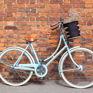 Customized Color Eco-Friendly Seagrass Straw <b>Storage</b> <b>Basket</b> Handwoven Bicycle Rattan Bike FBA Rattan Handcrafted <b>Wicker</b> <b>Baskets</b> - Product Image 2