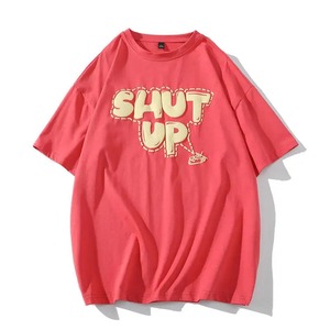 เสื้อยืดผ้าฝ้ายออร์แกนิคระบายอากาศได้ดีสำหรับผู้ชาย ดีไซน์ทันสมัยใหม่ ขายส่งเสื้อยืดคุณภาพสูง พิมพ์ลายดิจิทัล โลโก้ด้านหน้า - Product Image 5