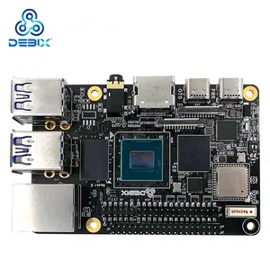 DEBIX IMX8M Plus Raspberry Pi Alternatives Small Single Mother Board Computer Android Win Iot Linux With 2 Ethernet Port