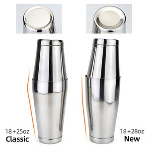 Venta al por Mayor de Cocteleras Boston de 750/550 ml, Acero Inoxidable 18/8, Base Pesada, para Mezclar Bebidas, Cocteles y Martinis - Product Image 2