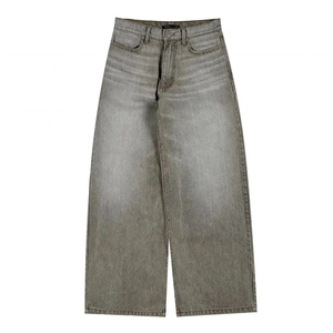 Service OEM, vente en gros, jeans d'hiver pour hommes sur mesure, 100% coton denim, streetwear décontracté, marque privée - Product Image 2