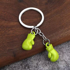 Llavero de Guante de Boxeo Verde, Plástico, Unisex, Accesorio Deportivo - Product Image 4