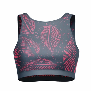 Custom Black Abstract Print Racerback Sports <b>Bra</b> High Support Women Gym Fitness Training Activewear Gym <b>Bra</b> OEM Activewear - Product Image 1