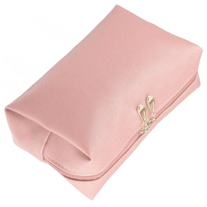 Grande Trousse de Maquillage Imperméable en Cuir Grande Capacité pour Femme, Organisateur de Cosmétiques de Voyage avec Fermeture Éclair, Accessoires de Voyage en Promotion - Product Image 2