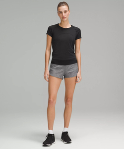 Women's Formal Cargo Shorts 100% Organic Cotton Lightweight Breathable Quick Dry Eco-Friendly Anti-Wrinkle <b>Elastic</b> Waist <b>Lace</b> - Product Image 2