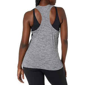 Débardeur de sport pour femme en coton et élasthanne, respirant, extensible, sans manches - Product Image 2