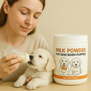 Poudre de lait enrichie en vitamines et riche en protéines GMP avec soutien pour la santé des articulations pour chiots et chatons - Complément alimentaire pour la santé immunitaire et intestinale - Product Image 4