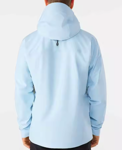 เสื้อแจ็คเก็ตมอเตอร์ไซค์ผู้ชายคุณภาพสูงสำหรับฤดูหนาว แบบซิปด้านหน้า กันน้ำ กันลม มีฮู้ด ผลิตจากวัสดุ PU เป็นมิตรกับสิ่งแวดล้อม ระบายอากาศได้ดี ขายส่ง - Product Image 3