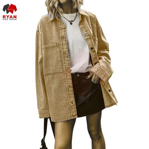 Ryan Pro Gear <b>Customized</b> <b>Denim</b> <b>Jacket</b> For Women Breathable and Comfortable Fabric with <b>Customized</b> Logo OEM Design - Product Image 6
