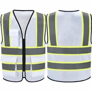 Chaleco de Seguridad Personalizado de Alta Visibilidad, Sin Mangas, Multibolsillos, Ecológico, Transpirable, de Alta Calidad y Venta Caliente, Servicios OEM - Product Image 1
