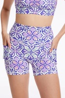 Ensemble de yoga pour femmes, soutien-gorge de sport sans couture écologique et leggings taille haute, respirant, séchage rapide, imprimé, tenue de sport deux pièces