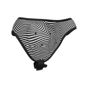 Protège-tête de boxe rayé avec aérations, protection de la tête en EVA pour adultes, unisexe, fermeture auto-agrippante - Product Image 5