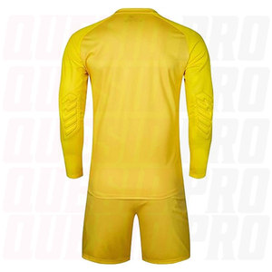 Professional Soccer Goalkeeper Jersey Pro Set Uniform Padded Goalkeeper Shirt Shorts <b>Socks</b> Mens Adults Kids Goalie Jersey - Product Image 1