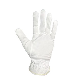 Gants de cérémonie maçonniques 100% coton blanc pur, design personnalisé, Maître Maçon, Loge Bleue, durables, respirants, toutes saisons - Product Image 1