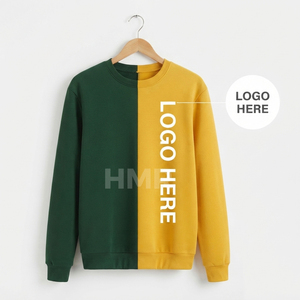 HMR <b>Acrylic</b> Custom Logo Sisterhood Sorority Two Tone Color <b>Block</b> Knitted Crew Neck Cardigan Full Sleeve Casual - Product Image 5