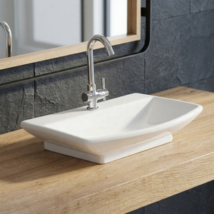 Vistaar High Quality Ceramic <b>Table</b> Top Wash Basin Modern Designer Sanitary Ware For Hospital Mall Villa Project Export - Product Image 5