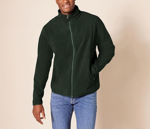 Best Selling OEM Fashionable <b>Fleece</b> Jacket for Men Winter Warm Casual Outdoor Jacket Outwear Full-Zip Polar 100% Polyester - Product Image 3
