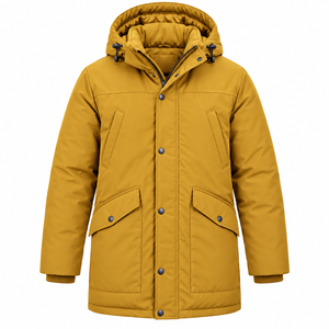 <b>Men's</b> <b>Winter</b> <b>Parka</b> Jacket Waterproof Hooded Warm <b>Coat</b> with Cotton Filling Casual Plus Size Sports Jacket Wholesale - Product Image 1