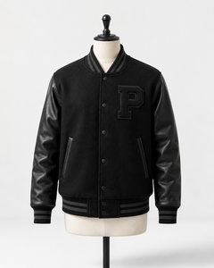 Chaqueta Bomber Unisex Personalizada, 100% Lana, con Capucha, Reversible, Ecológica, para Invierno, con Letras Bordadas - Product Image 2