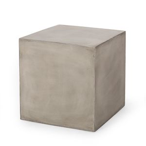 Light Grey <b>Outdoor</b> MGO <b>Side</b> <b>Table</b> - Product Image 5