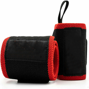 สายรัดข้อมือออกกำลังกายผ้าฝ้ายคุณภาพสูง ปรับได้ ทนทาน สำหรับยกน้ำหนัก ฝึกซ้อม พร้อมโลโก้สั่งทำ - Product Image 6