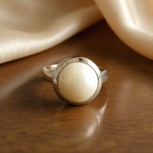 แหวนมุกดีไซน์เนอร์ 7.8 กรัม - Product Image 3