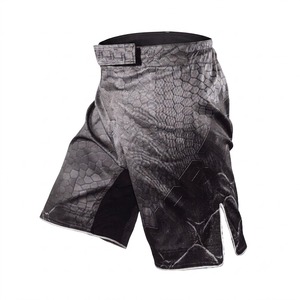 Shorts MMA personnalisés, shorts d'entraînement athlétiques de qualité supérieure, légers, à séchage rapide, extensibles, vêtements de sport, fabricant OEM ODM - Product Image 2