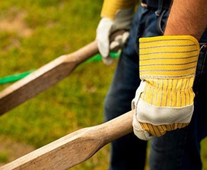 Gants de sécurité en cuir, gantlet, manicle de travail robuste, tenue de travail de Construction, - Product Image 5